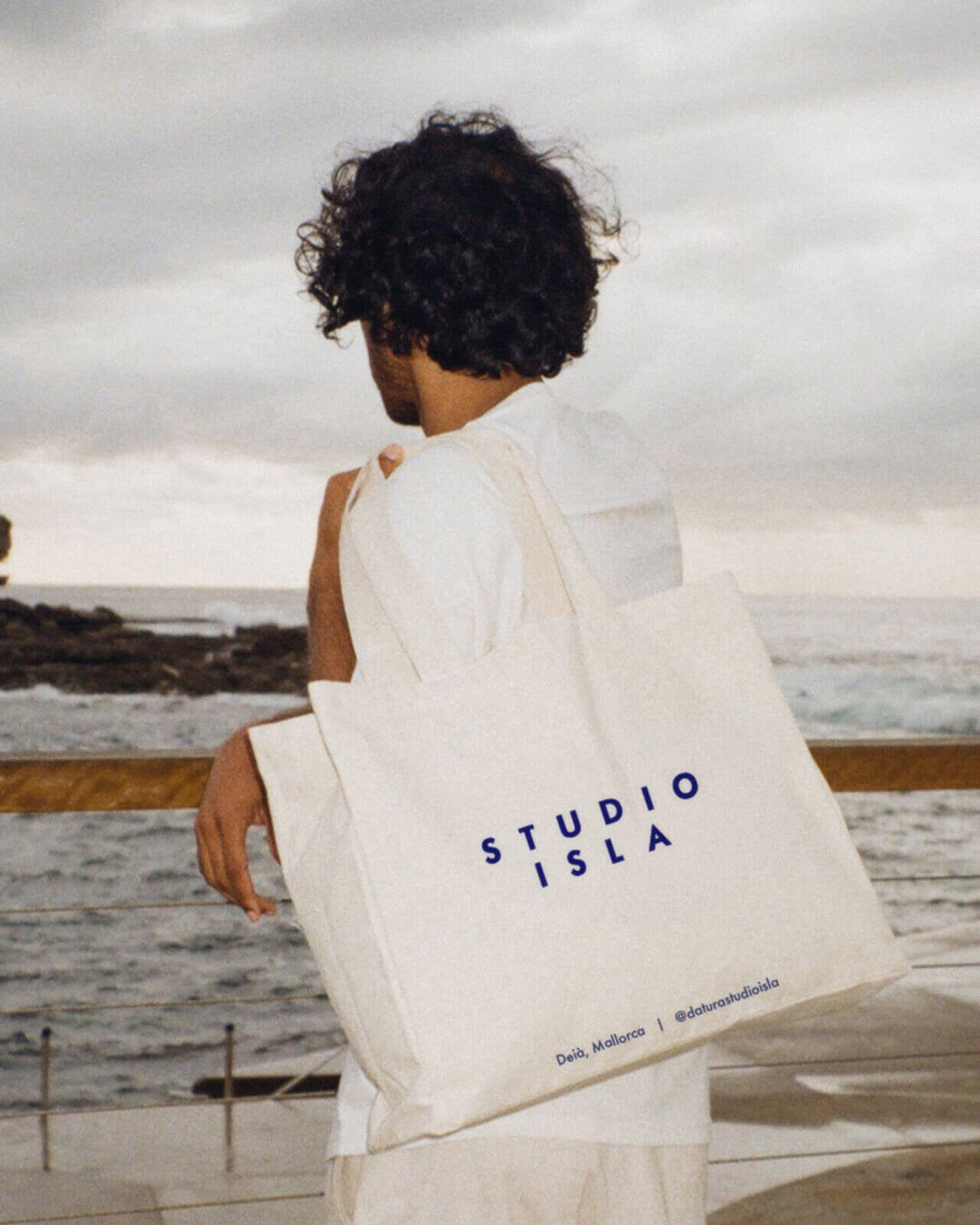 branding and spatial design for fashion store in Deià