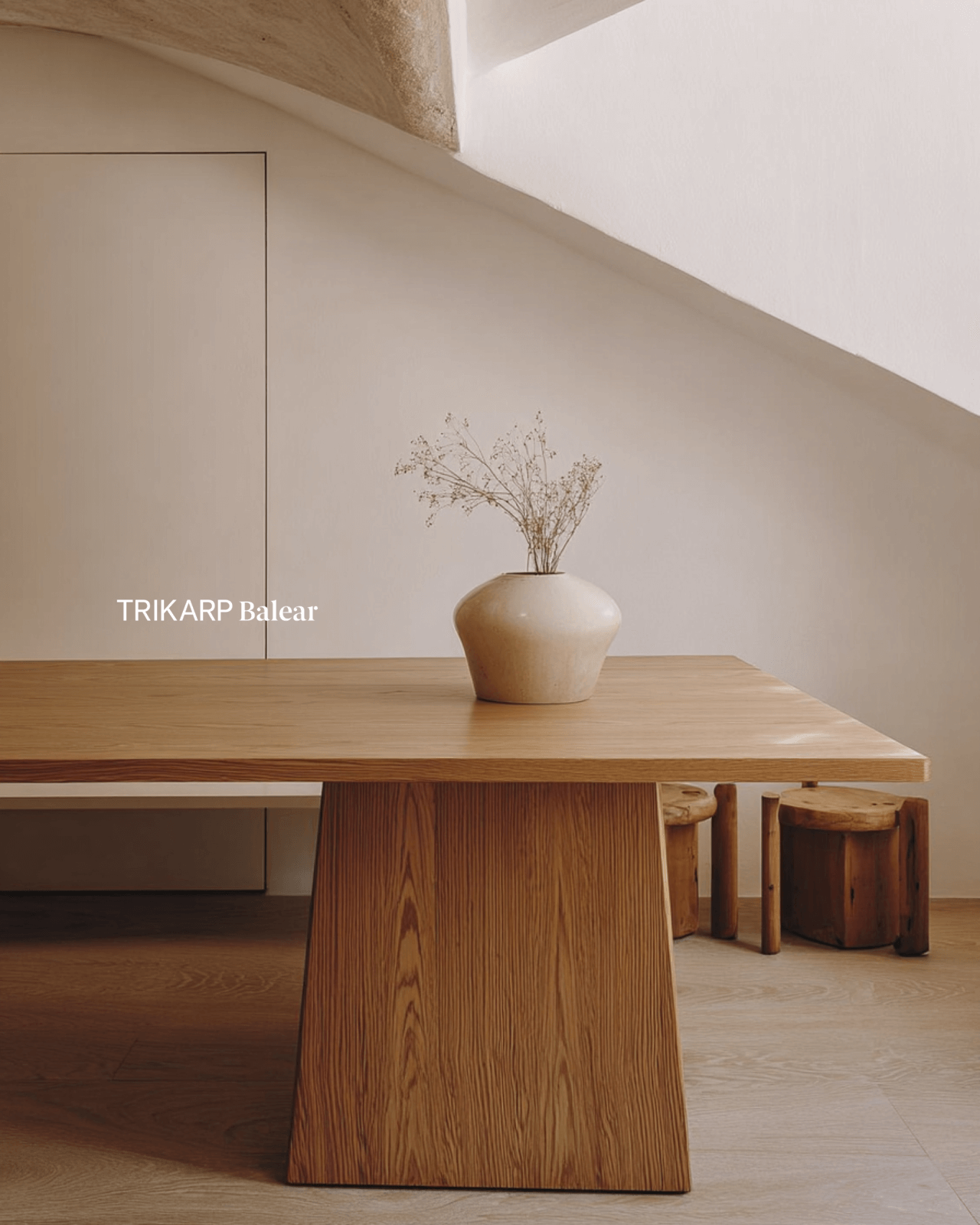 Carpentry studio branding for Trikarp Balear Mallorca