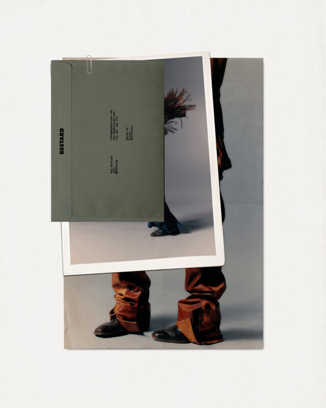 Brand identity application for photographer Pep Bestard