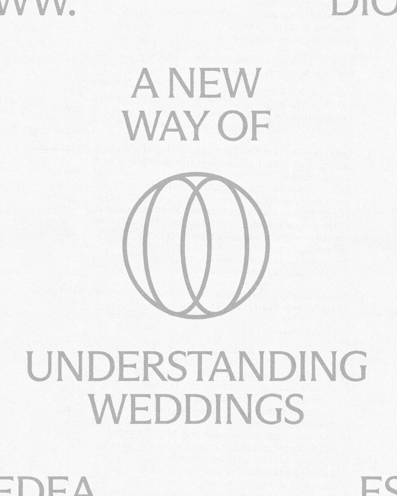 Wedding planner branding Mallorca — Diomedea Group symbol and wordmark